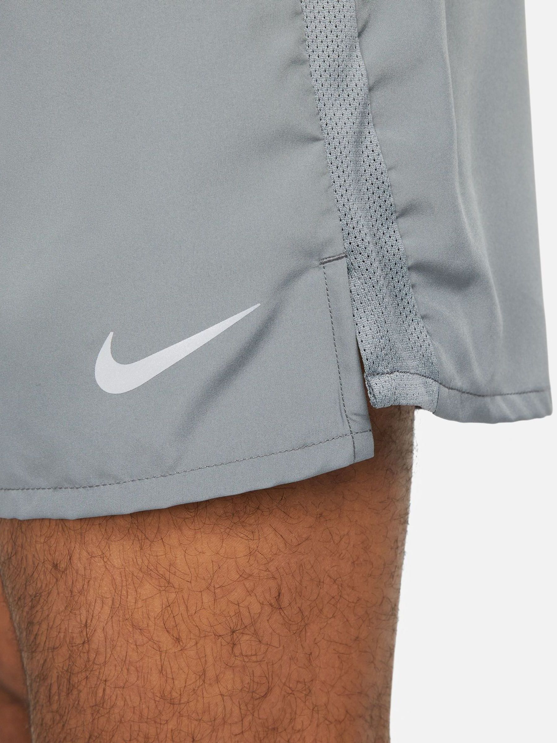 Buy Nike Light Grey 5 Inch Dri FIT Challenger 5 inch Brief Lined Running Shorts from Next Luxembourg