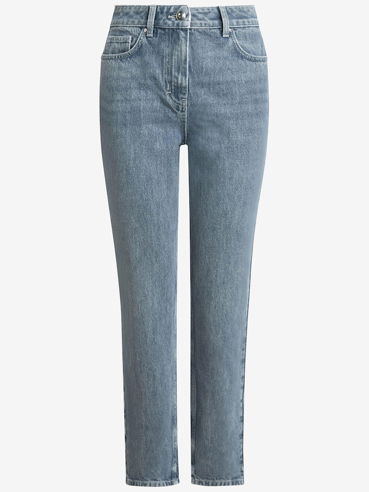 Rauchblau - Mom-Jeans - Bild 3 von 3