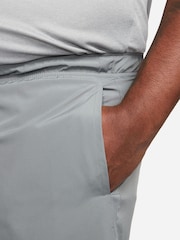 Nike Grey 7 Inch Challenger Dri-FIT 7 inch Briefs Lined Running Shorts - Image 10 of 12