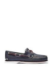 Azul marino - Náuticos clásicos con detalle de 2 ojales de Timberland para hombre - Imagen 1 de 6