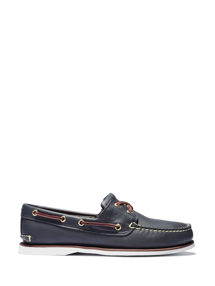 Azul marino - Náuticos clásicos con detalle de 2 ojales de Timberland para hombre - Imagen 1 de 6