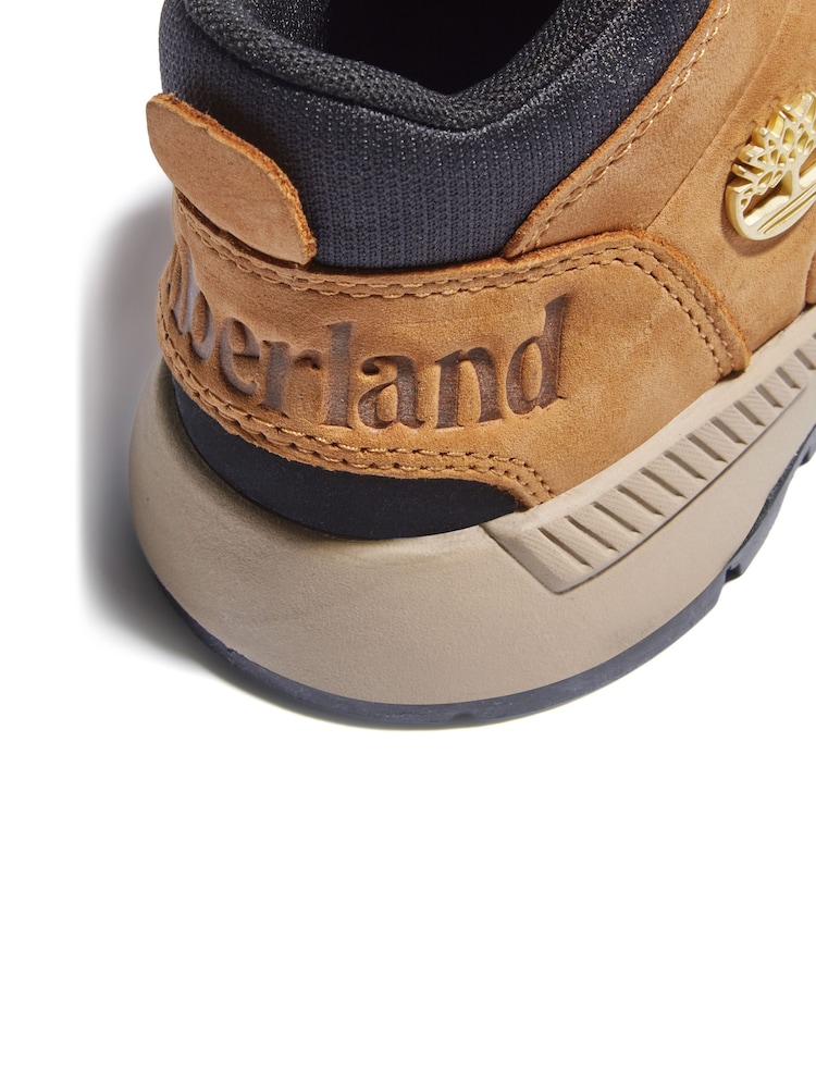 Hellbraun - Timberland Sprint Trekker schwarze Stiefel - Bild 4 von 4