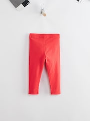Red Plain Leggings (3mths-7yrs) - Image 2 of 6