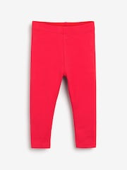 Red Plain Leggings (3mths-7yrs) - Image 3 of 6