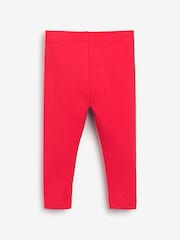 Red Plain Leggings (3mths-7yrs) - Image 4 of 6
