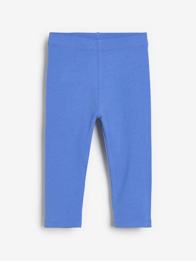 Bright 5 Pack Cotton Leggings (3mths-7yrs) - Image 2 of 8