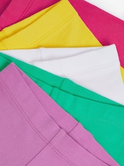 Bright 5 Pack Cotton Cycling Shorts (3mths-7yrs) - Image 8 of 8
