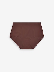 Black/Praline Nude/Chocolate Nude Midi No VPL Comfort Knickers 3 Pack - Image 13 of 13