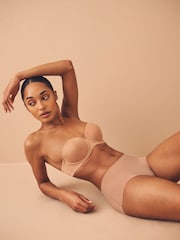Black/Praline Nude/Chocolate Nude Midi No VPL Comfort Knickers 3 Pack - Image 6 of 13