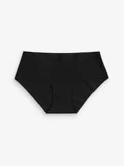 Black/Praline Nude/Chocolate Nude Short No VPL Comfort Knickers 3 Pack - Image 10 of 11