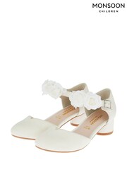 Monsoon Natural Shimmer Two Part Heels - Image 5 of 5