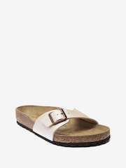 Birkenstock Natural Madrid Birko Flor Sandals - Image 2 of 4