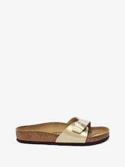 Birkenstock Gold Madrid Birko Flor Sandals - Image 1 of 4