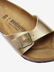 Birkenstock Gold Madrid Birko Flor Sandals - Image 4 of 4