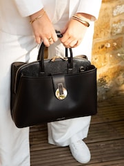 Luella Grey Annabella Laptop Work Black Tote - Image 3 of 7