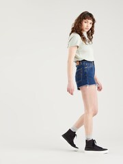 Noe, Dunkel-Mineral - Levi's® Ribcage Denim-Shorts - Bild 4 von 10
