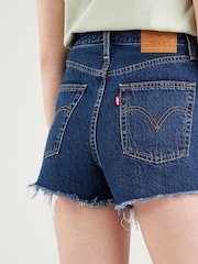 Noe, Dunkel-Mineral - Levi's® Ribcage Denim-Shorts - Bild 5 von 10