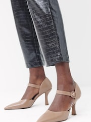 Camel Forever Comfort® Point Toe Mary Jane Court Shoes - Image 1 of 6