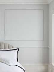 White/Black Cotton Rich Oxford Duvet Cover and Pillowcase Set - Image 6 of 7