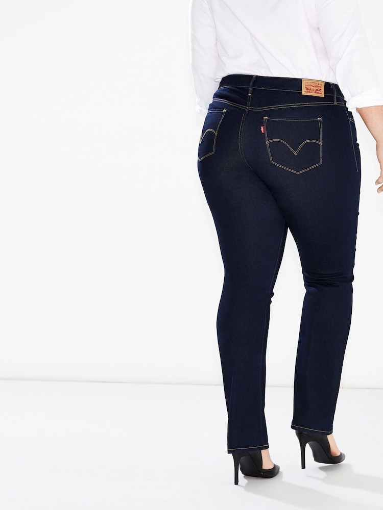 Levi's® Darkest Sky Curve 314™ Shaping Straight Jeans - Image 2 of 8