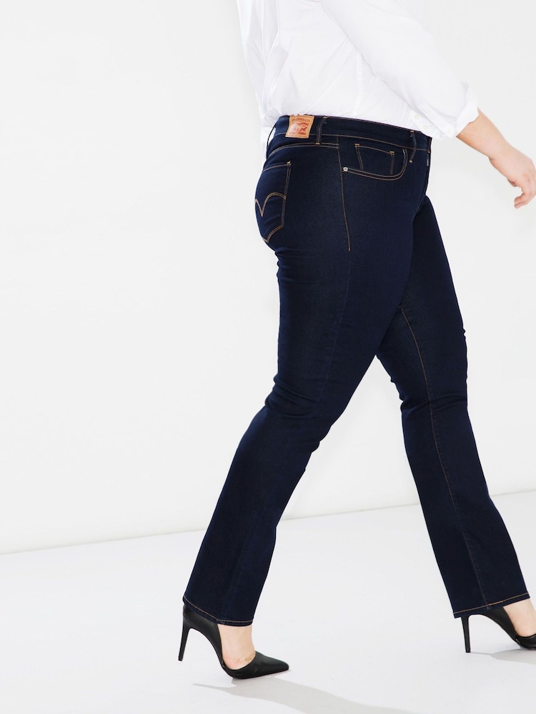 Levi's® Darkest Sky Curve 314™ Shaping Straight Jeans - Image 3 of 8