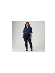 Levi's® Darkest Sky Curve 314™ Shaping Straight Jeans - Image 4 of 8