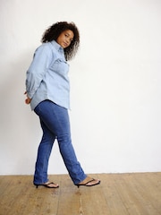 Levi's® Lapis Gem 314™ Curve Shaping Straight Jeans - Image 4 of 6