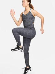 Nike Grey One Dri-FIT High-Rise 7/8 All-Over-Print Leggings - Image 3 of 6