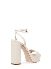 Steve Madden Lessa Sandal Bone Patent - Image 3 of 7