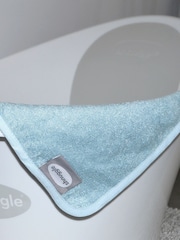 Shnuggle 3 Pack Blue Wash Cloths - Image 2 of 3