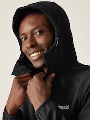 Regatta – Arec III – Softshell-Jacke in Schwarz, spritzwasserbeständig - Bild 4 von 9