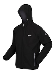 Regatta – Arec III – Softshell-Jacke in Schwarz, spritzwasserbeständig - Bild 9 von 9