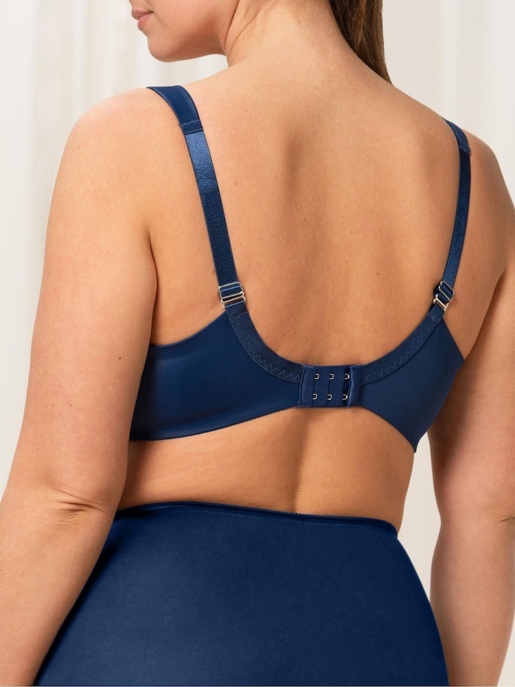 أزرق داكن - حمالة صدر True Shape Sensation بتصميم لتصغير حجم الصدر من Triumph - Image 5 of 6