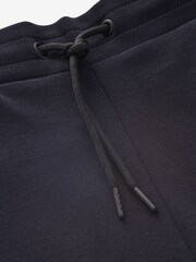 Navy Blue/Grey 2 Pack Straight Zip Pocket Jersey Shorts - Image 12 of 14