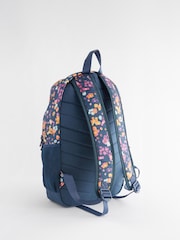 Navy Floral Backpack - Image 2 of 6