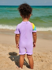Lilac Purple Applique Character Swimsuit (3mths-7yrs) - Image 1 of 6