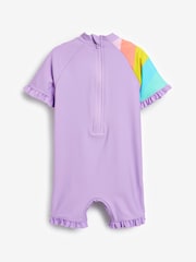 Lilac Purple Applique Character Swimsuit (3mths-7yrs) - Image 3 of 6