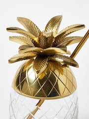 Oliver Bonas Gold Cocktail Pineapple Cup - Image 3 of 4