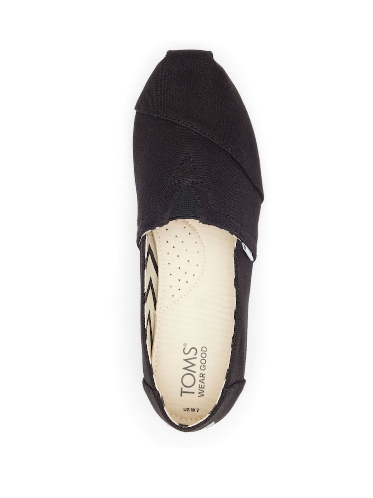 TOMS Alpargata Classic Cotton Shoes - Image 4 of 9