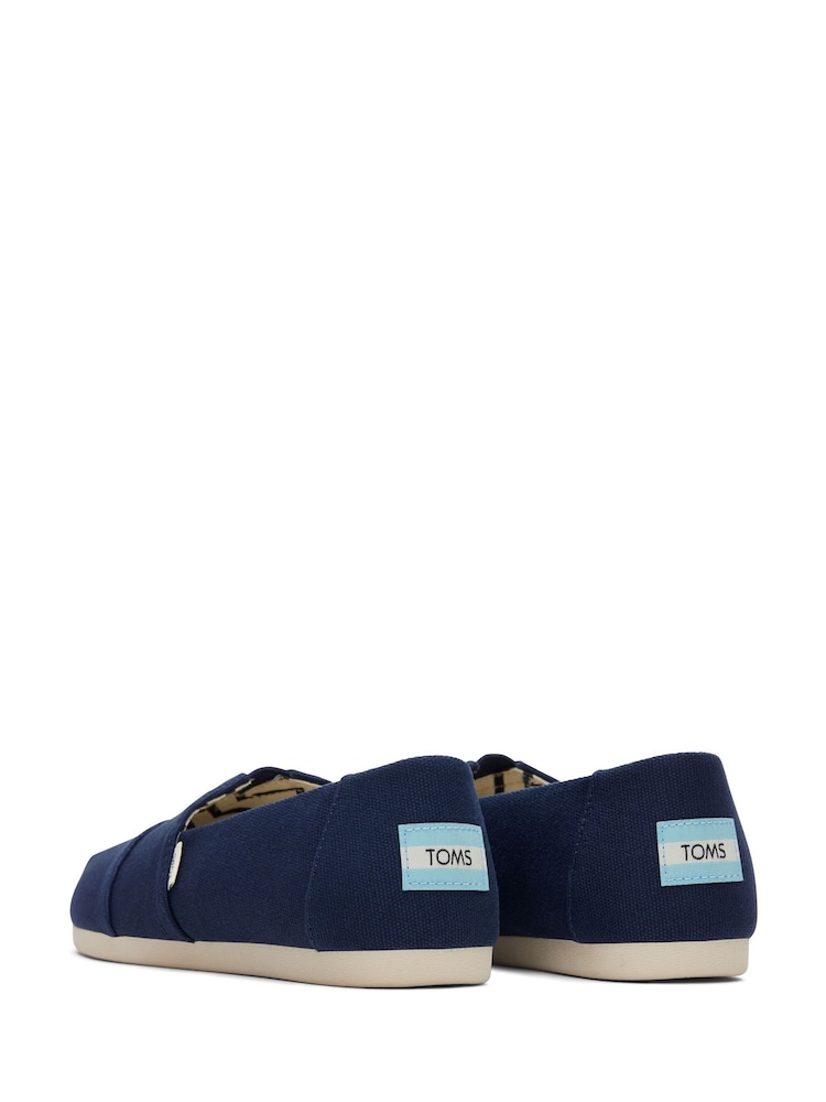TOMS Alpargata Classic in Cotton - Image 2 of 5