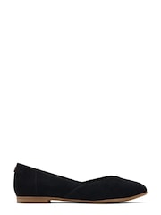 TOMS Black Jutti Neat Suede Shoes - Image 1 of 5
