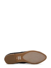 TOMS Black Jutti Neat Suede Shoes - Image 5 of 5