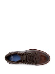 Oliver Sweeney Rispond Leather Brown Hiking Boots - Image 4 of 5