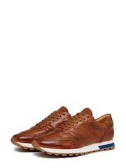 Oliver Sweeney Orjais Calf Leather Runner Trainers - Image 3 of 5