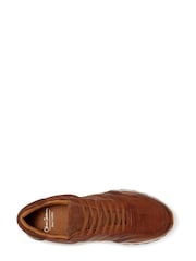 Oliver Sweeney Orjais Calf Leather Runner Trainers - Image 4 of 5