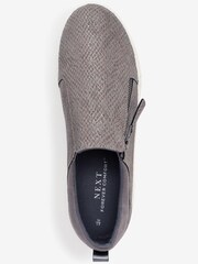 Grey Forever Comfort® Side Zip Slip On Trainers - Image 4 of 5