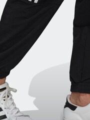 adidas Originals Black Adicolour Classics Lock-Up Trefoil Tracksuit Bottoms - Image 3 of 5