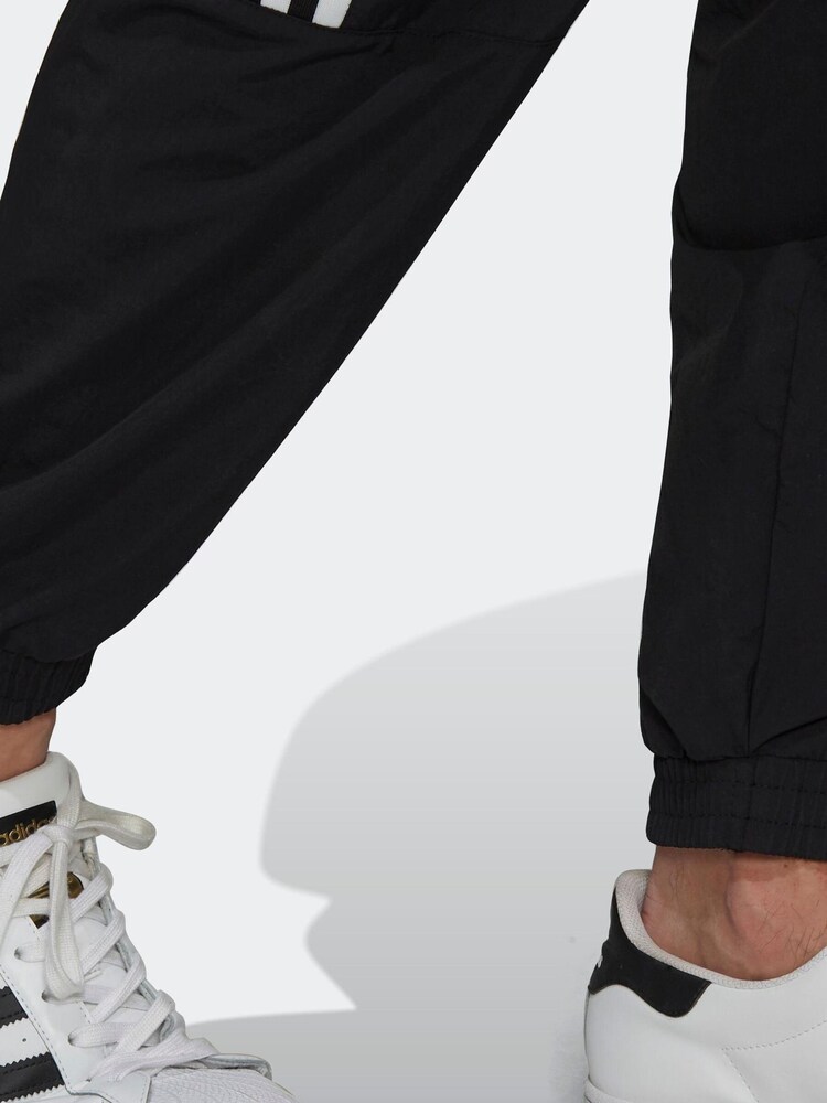 adidas Originals Black Adicolour Classics Lock-Up Trefoil Tracksuit Bottoms - Image 3 of 5