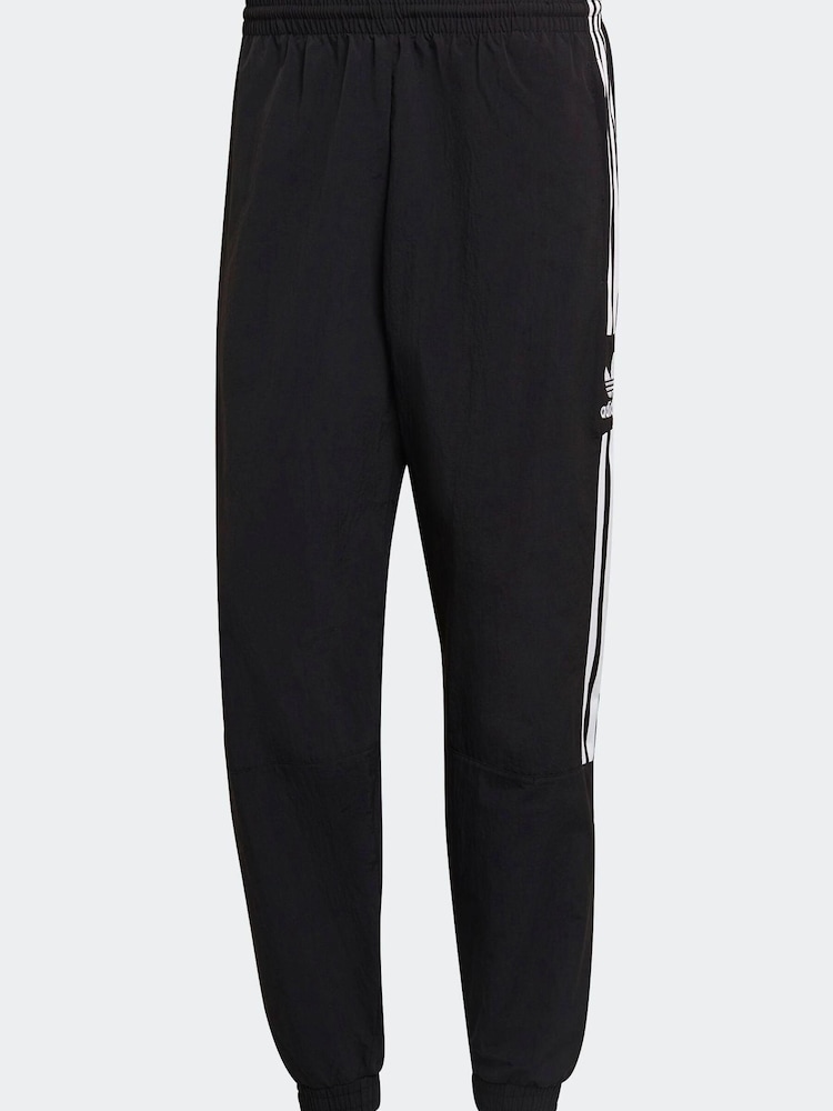 adidas Originals Black Adicolour Classics Lock-Up Trefoil Tracksuit Bottoms - Image 4 of 5