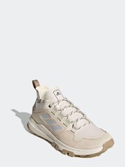 adidas White Terrex Urban Low Leather Hiking Shoes - Image 3 of 7